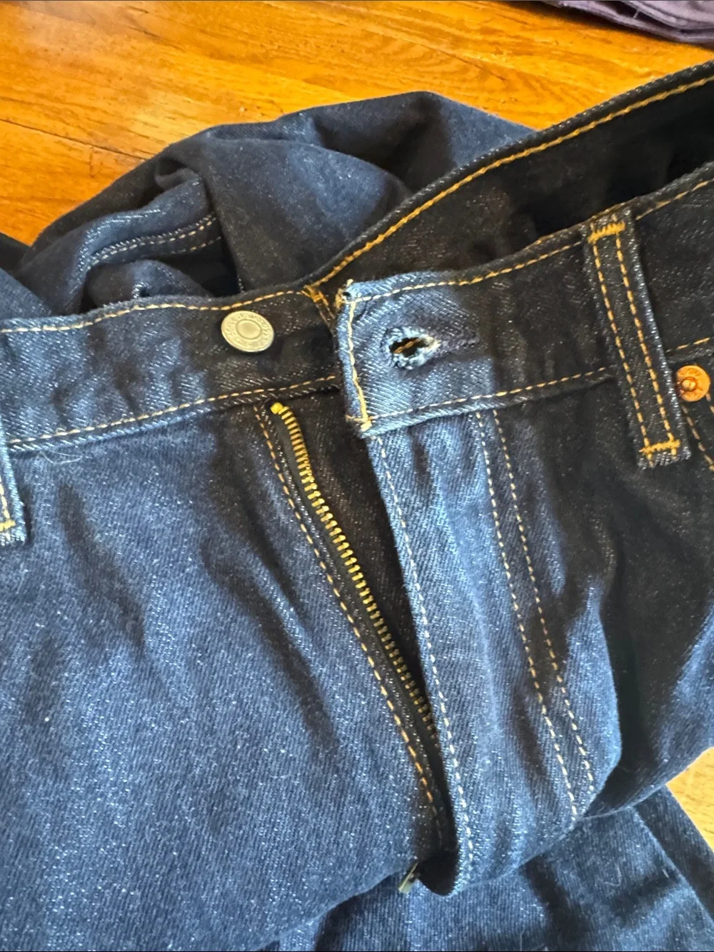 Levi's Indigo Straight Leg Jeans